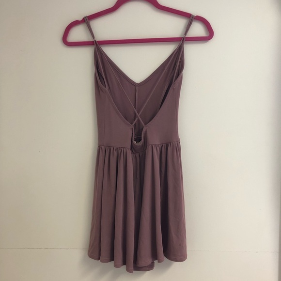 LA Hearts Mauve Romper - Picture 3 of 5
